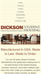 Mobile Screenshot of dicksonstudenthousing.com